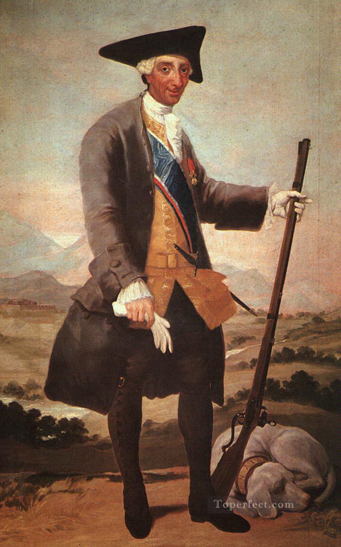 Carlos III Francisco de Goya Pintura al óleo
